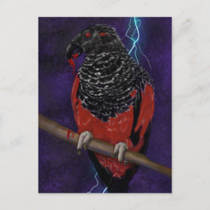 Dracula Parrot Vykort