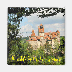 Dracula slott i Transylvania, rumänien Magnet
