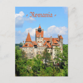 Dracula slott i Transylvania, rumänien Vykort