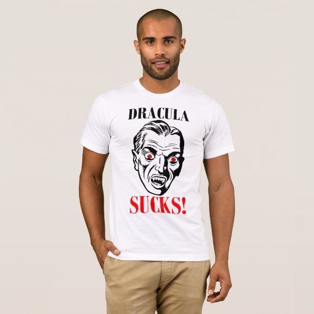 DRACULA SUGER! TEE SHIRT (Hel framsida)