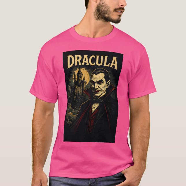 Dracula T Shirt (Framsida)