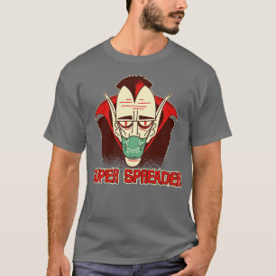 Dracula the Toppen Spreader T Shirt