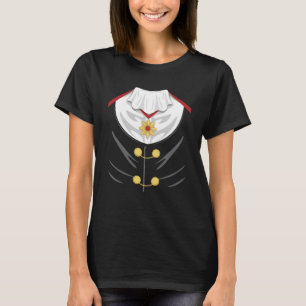 Dracula Tuxedo Lazy Halloween Costumes for Vampire T Shirt