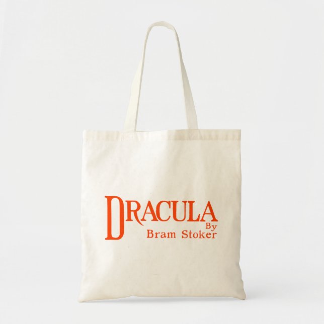 Dracula Typography Tygkasse (Framsidan)
