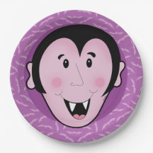 Dracula Vampire Fladdermus Halloween Lila Fladderm