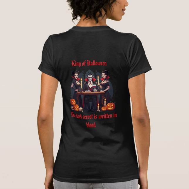 Dracula Vampire Halloween Tee 🎃 👻 (Baksida)
