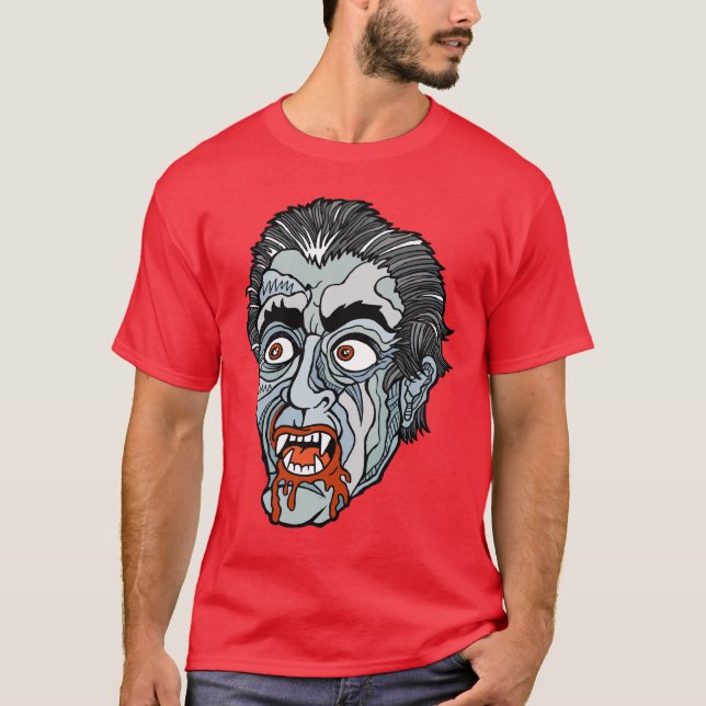 DRACULA - vampyrT-tröja T Shirt (Framsida)