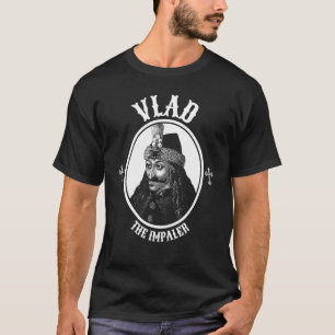 Dracula Vlad the Impaler Odöda Goth T Shirt