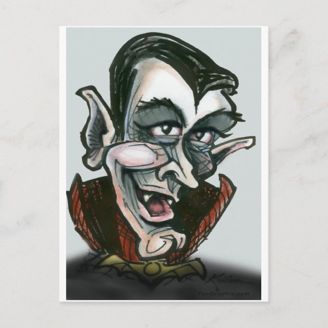 Dracula Vykort (Framsida)