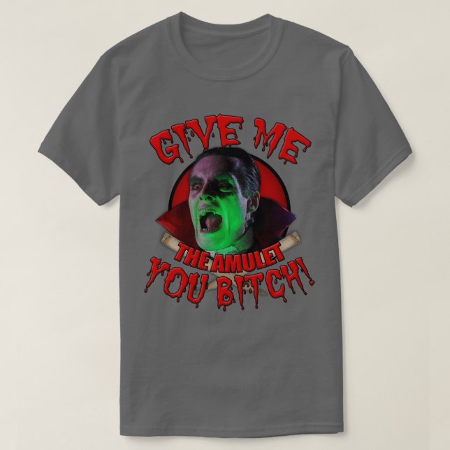 Dracula Wants T Shirt (Design framsida)