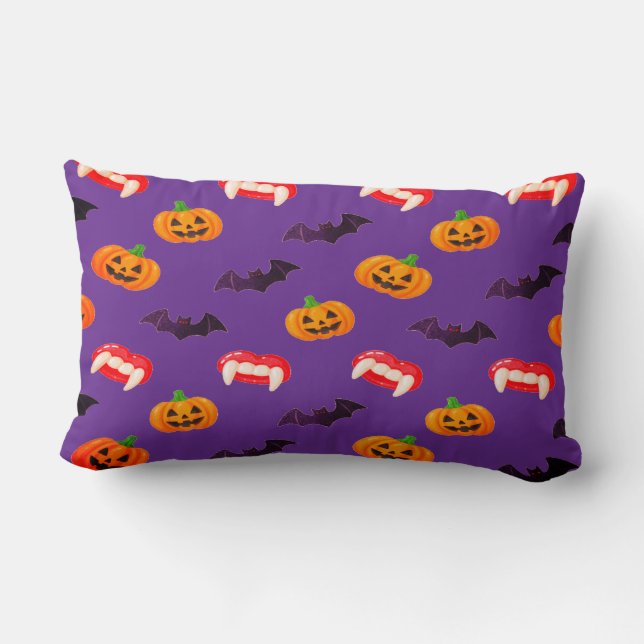 Dracula's Candy Explosion Spooky Halloween Lumbarkudde (Baksida)