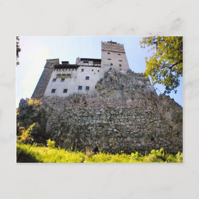 Dracula's Castle, Bran, Tittar upp Vykort (Framsida)