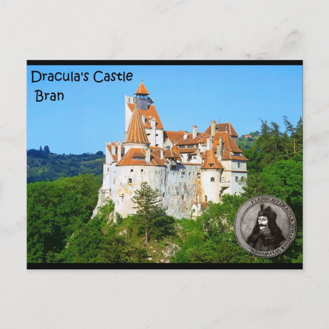 Dracula's Castle, Bran, Transylvannia Vykort (Framsida)