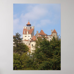 Dracula's castle,kontrollera Transylvania Poster