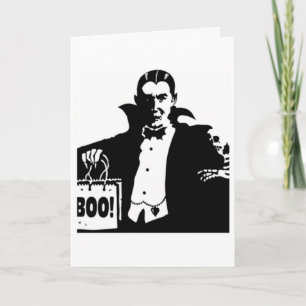 Draculas Happy halloween Kort