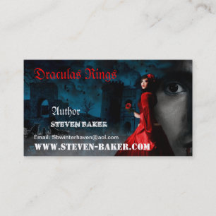 Draculas ringer visitkorten visitkort
