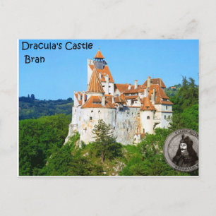 Draculas slott, bran vykort