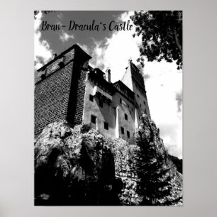 Draculas slott i Bran Poster