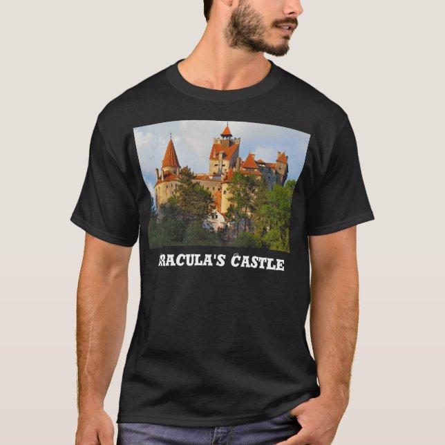 Draculas slott, kli, Transylvania T-shirt (Framsida)