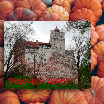Draculas slott Transilvania halloween
