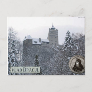 Draculas slott,Vintage foto Vykort