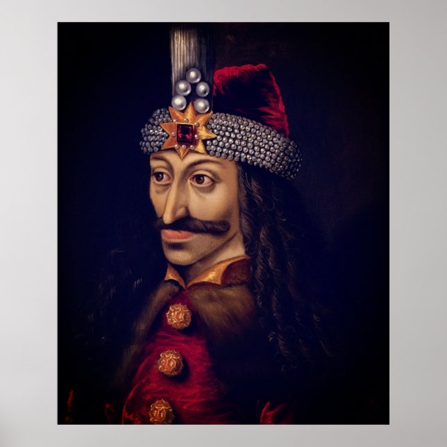 Drăculea – Vlad III Dracula – Vlad the Impaler Poster (Framsidan)