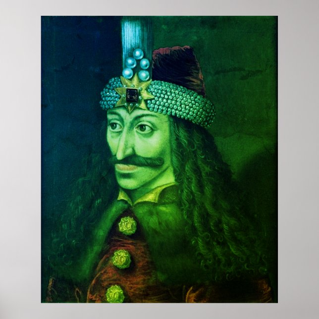 Drăculea – Vlad III Dracula – Vlad the Impaler Poster (Framsidan)