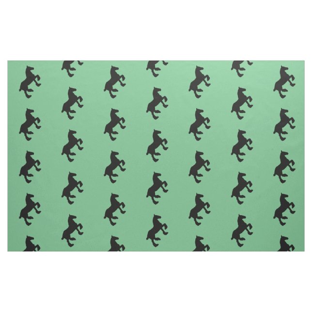 Draft Horse Silhouette Tyg (Fat Quarter)