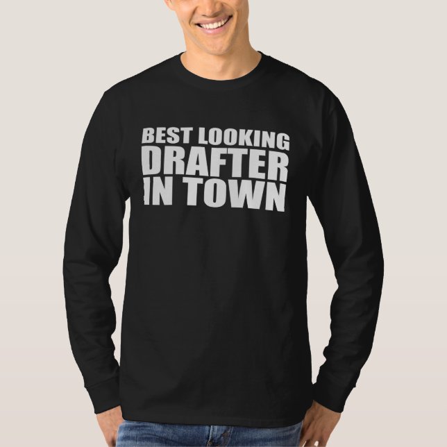 Drafter Employee Appreciation Job T Shirt (Framsida)