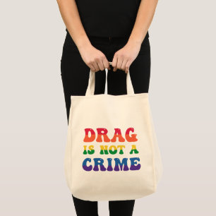 Drag är inte en Brott Tote Bag Tygkasse