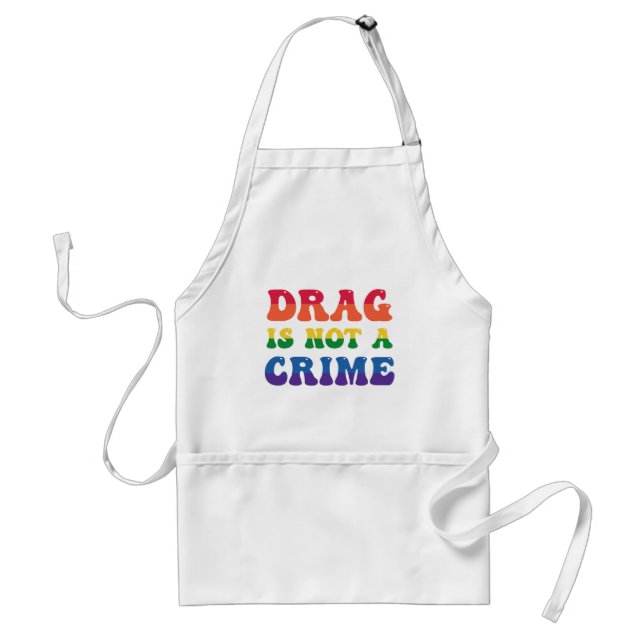 Drag är inte en kriminell apon förkläde (Framsidan)