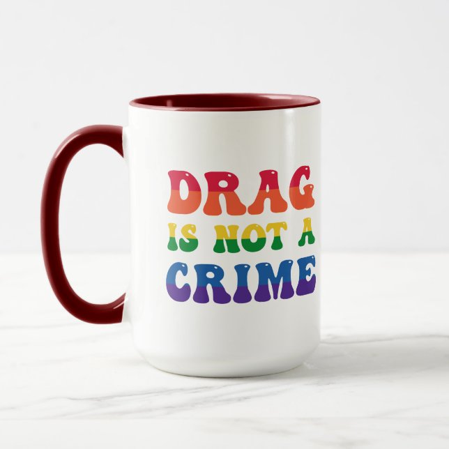 Drag är inte ett brott mot Mugg (Vänster)