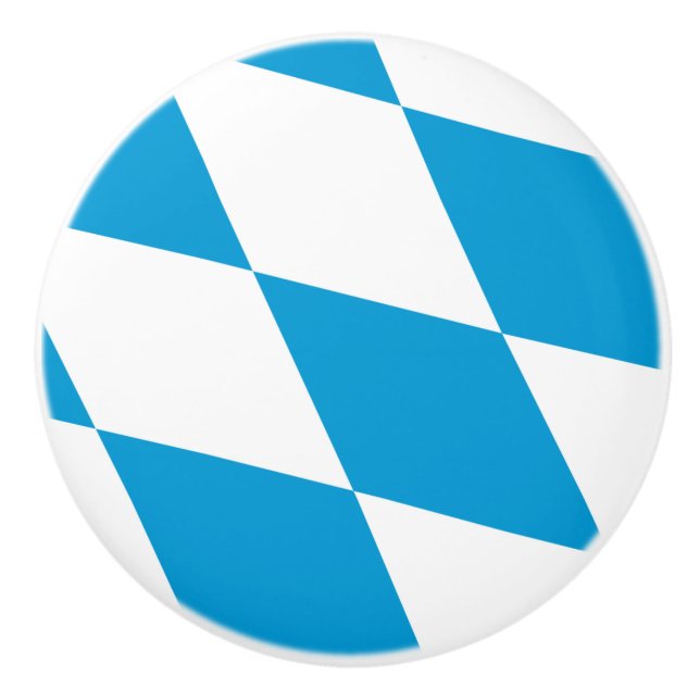 Drag av keramiskt knapp med flagga av Bayern Knopp (Framsidan)