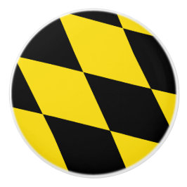 Drag av keramiskt knapp med flagga av München Knopp