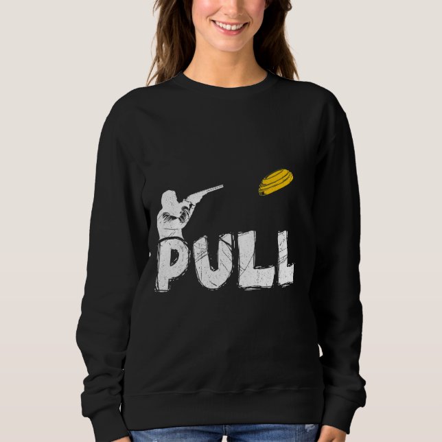 Drag Clay Pigeon-skjutning T Shirt (Framsida)