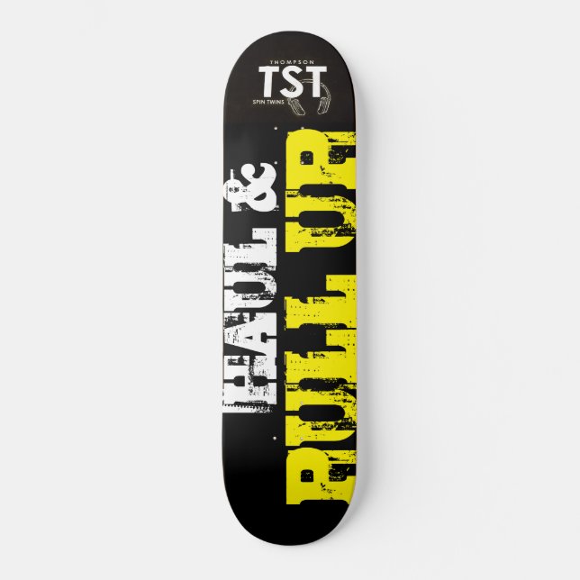 DRAG & DRAG UPP Skateboard (Framsida)