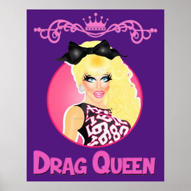 DRAG Drottning Poster (Framsidan)