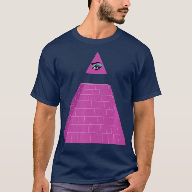 Drag Illuminati Conspiracy - LGBT Drag T Shirt (Framsida)
