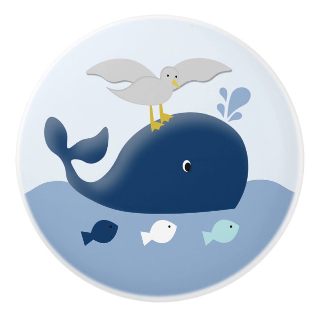 Drag-KNAPP FÖR Nautiskt val Knopp (Framsidan)