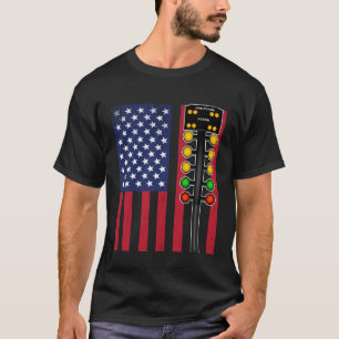 Drag Tävla Car Track Quarter Mile Racer Slogan T Shirt