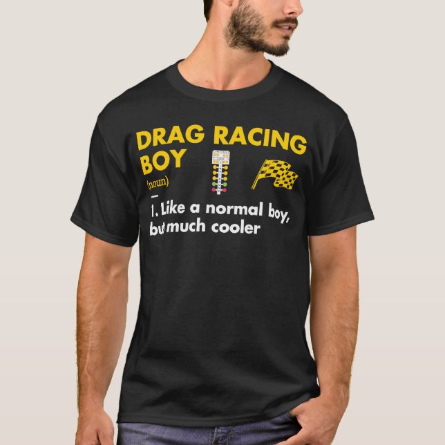 Drag Tävla för definition av sport T Shirt (Framsida)