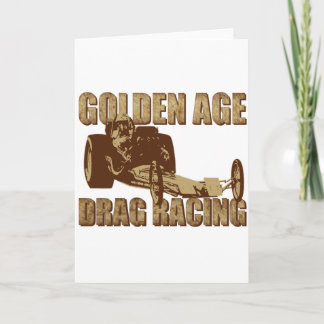 Drag-tävla (gyllene age dra) kort