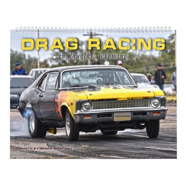 Drag Tävla i Douglas, Wyoming Kalender (Omslag)