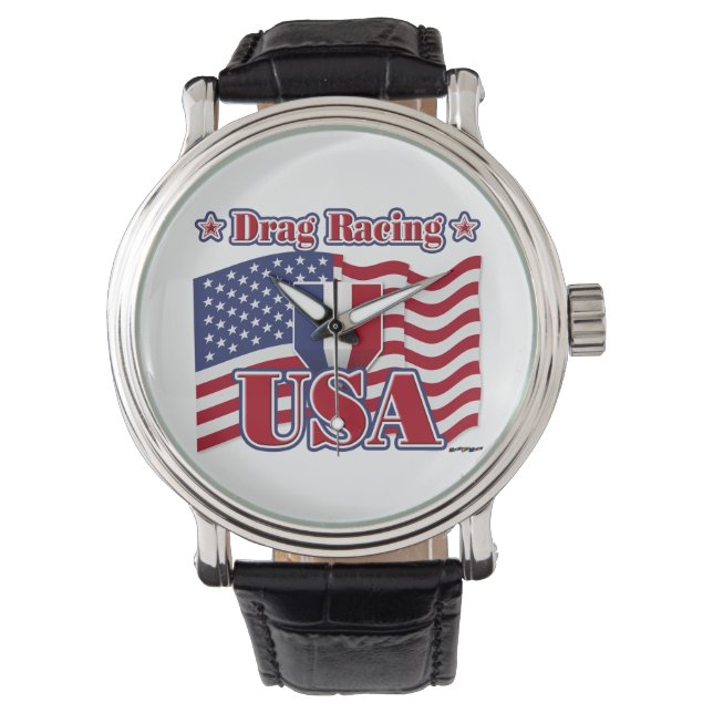 Drag Tävla USA Armbandsur (Framsida)