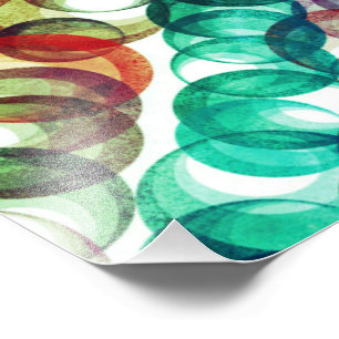 Dragad bubbelkul / Greenleaf / Fototryck