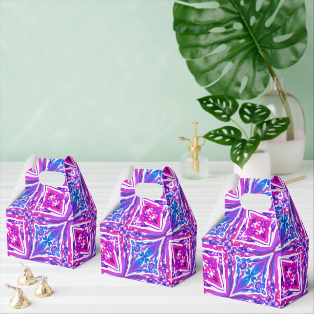 Dragad bubbelkul / Miami / Spegeltvistäd / Presentaskar (Multipel)