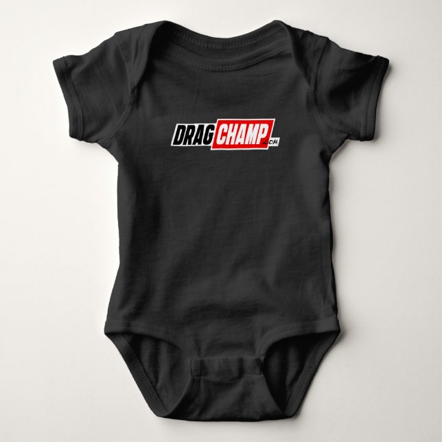 DragChamp Baby-bokostydräkt T Shirt (Framsida)