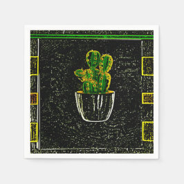 Dragda aktuarier pappersservett