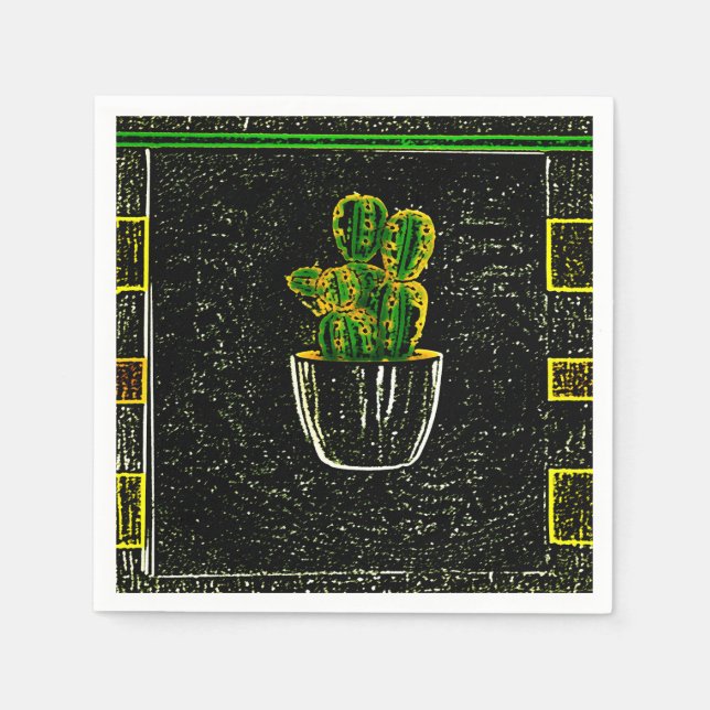 Dragda aktuarier pappersservett (Framsidan)