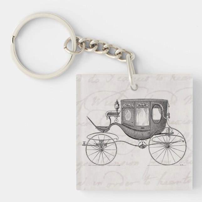 Dragen antik Buggy för vintage1800svagn häst (Framsidan)